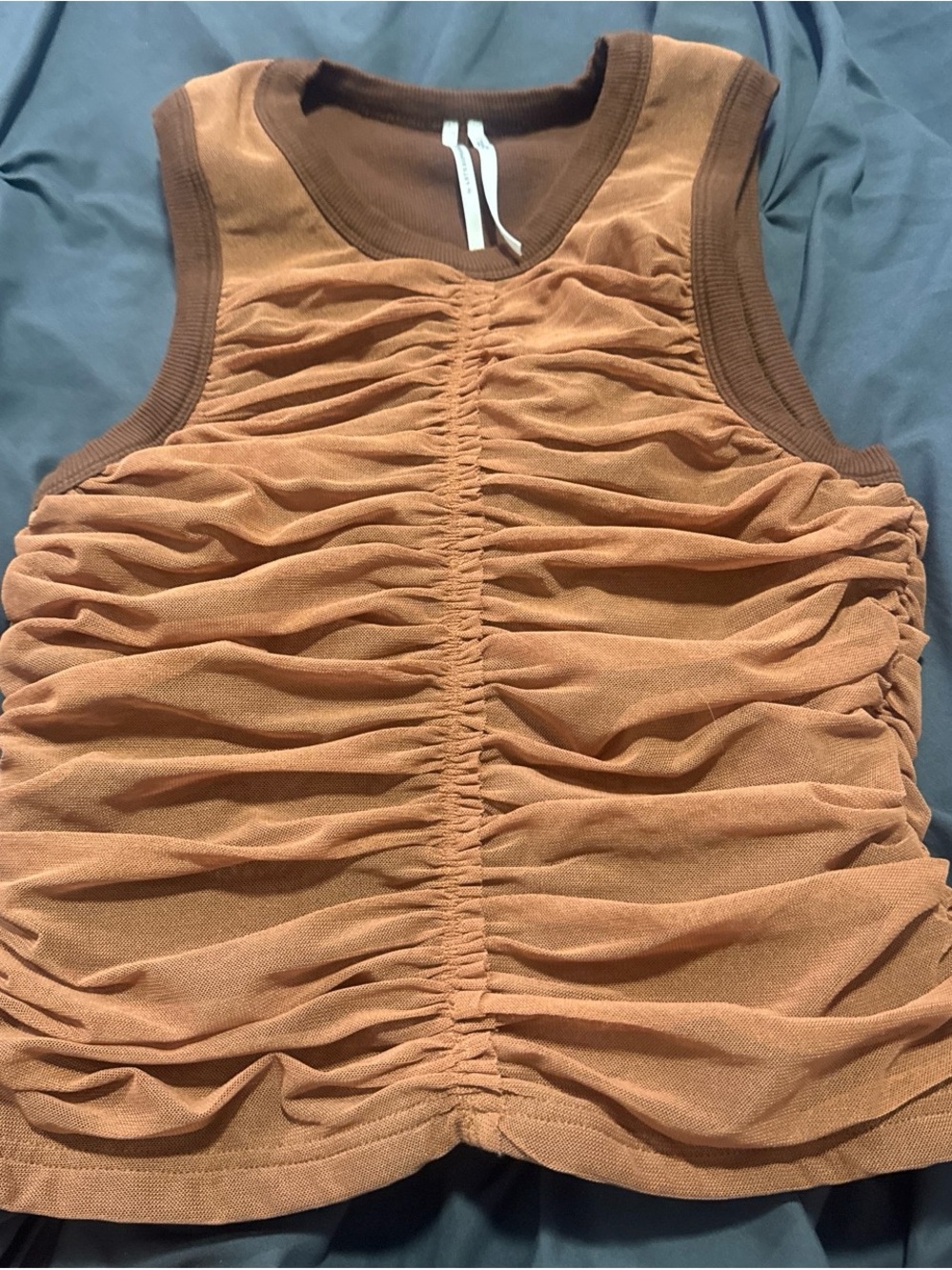 Anthropology ribbed tank size small